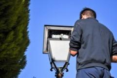 Manteniment de l'enllumenat públic.